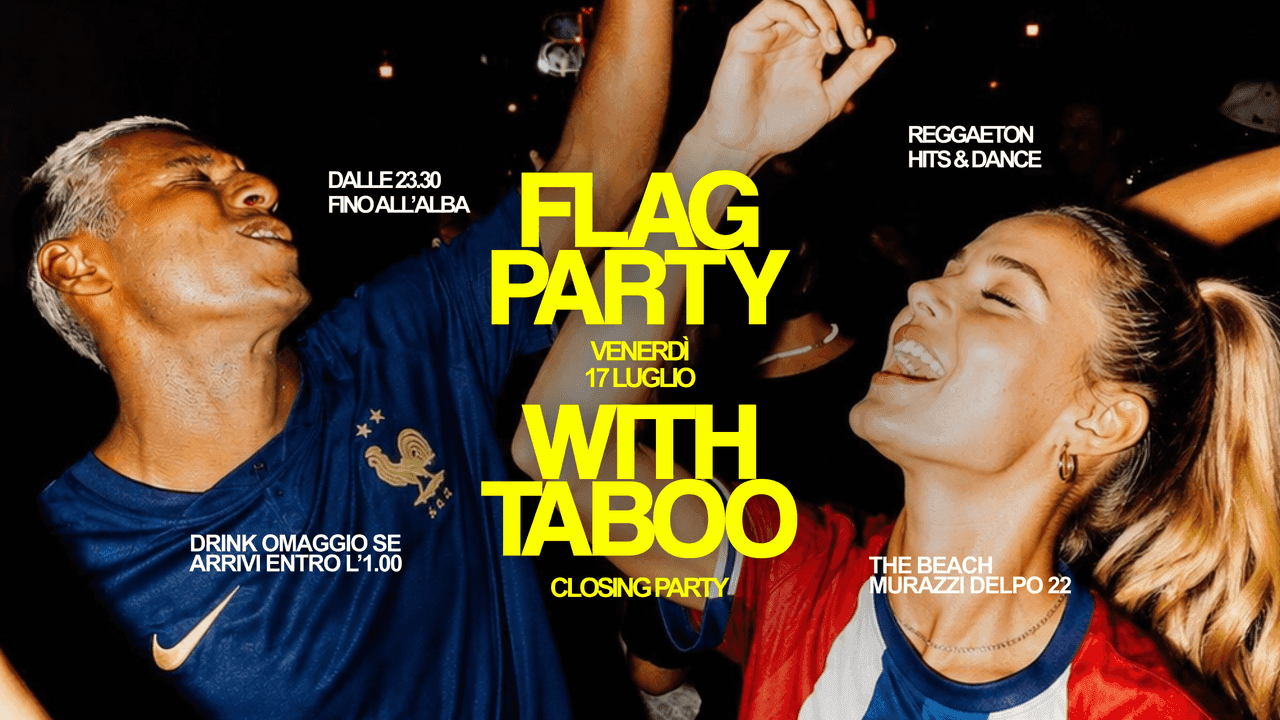 TABOO °Closing Party° | The BEACH (Murazzi - Torino) 