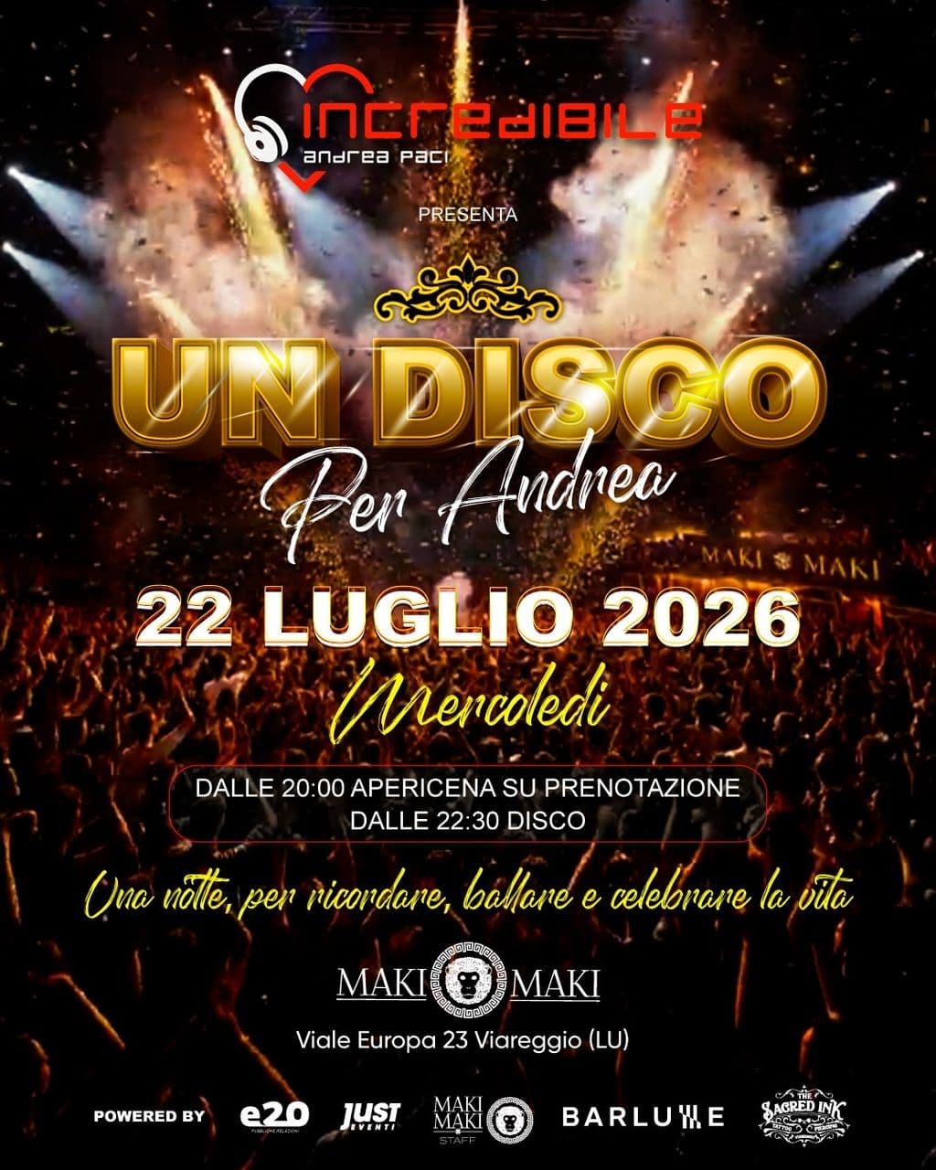 UN DISCO per ANDREA