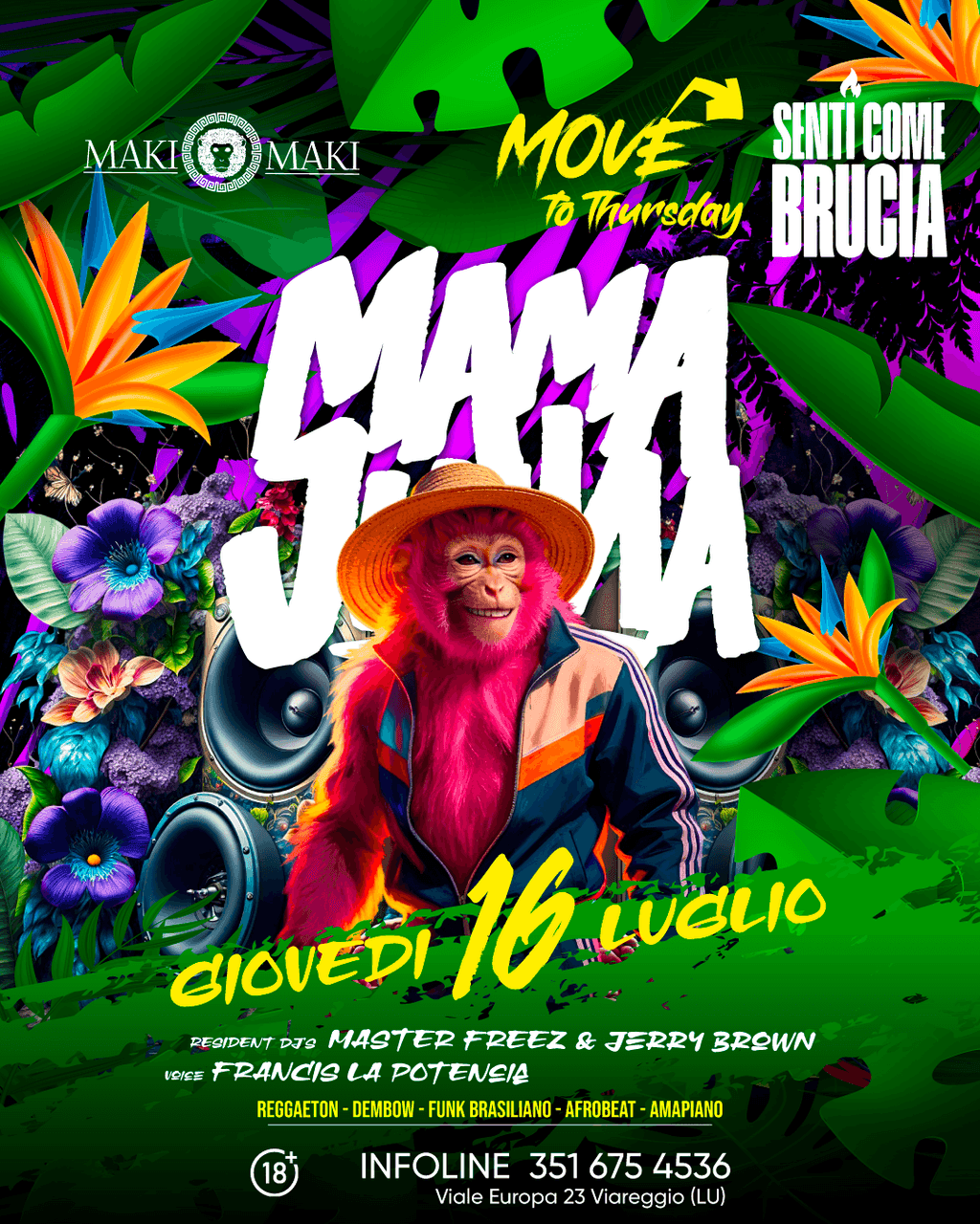 🚨MAMAJUANA + SENTI COME BRUCIA