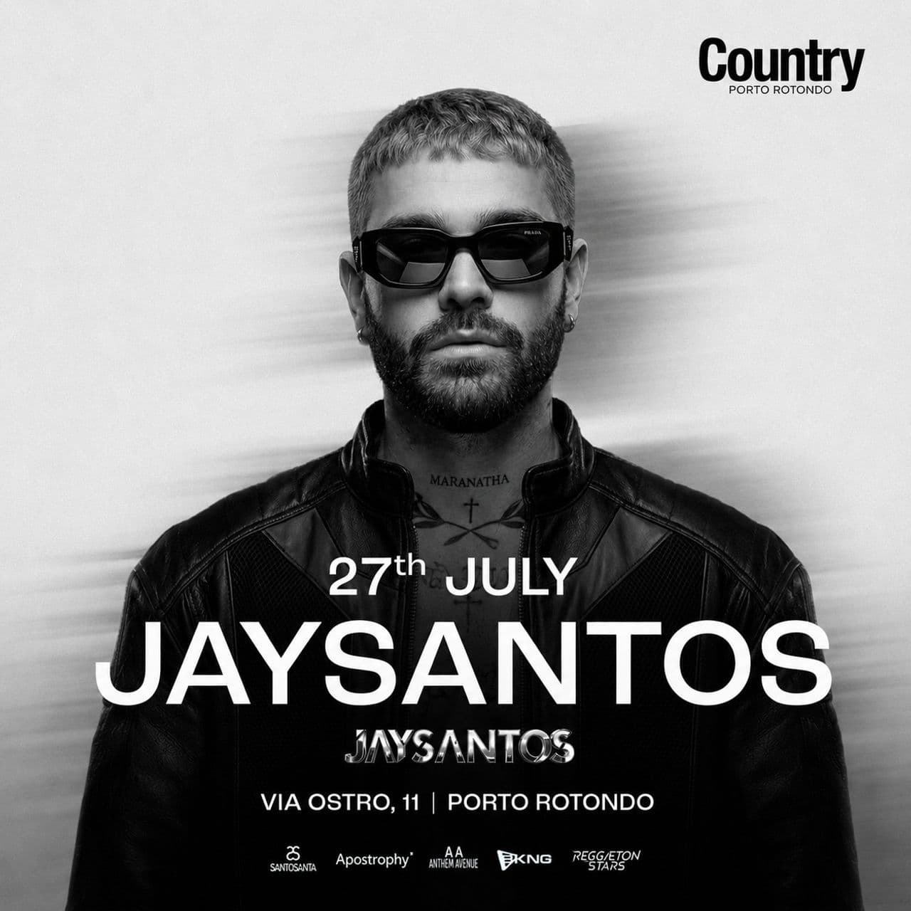 lun 27 luglio special Guest Jay Santos