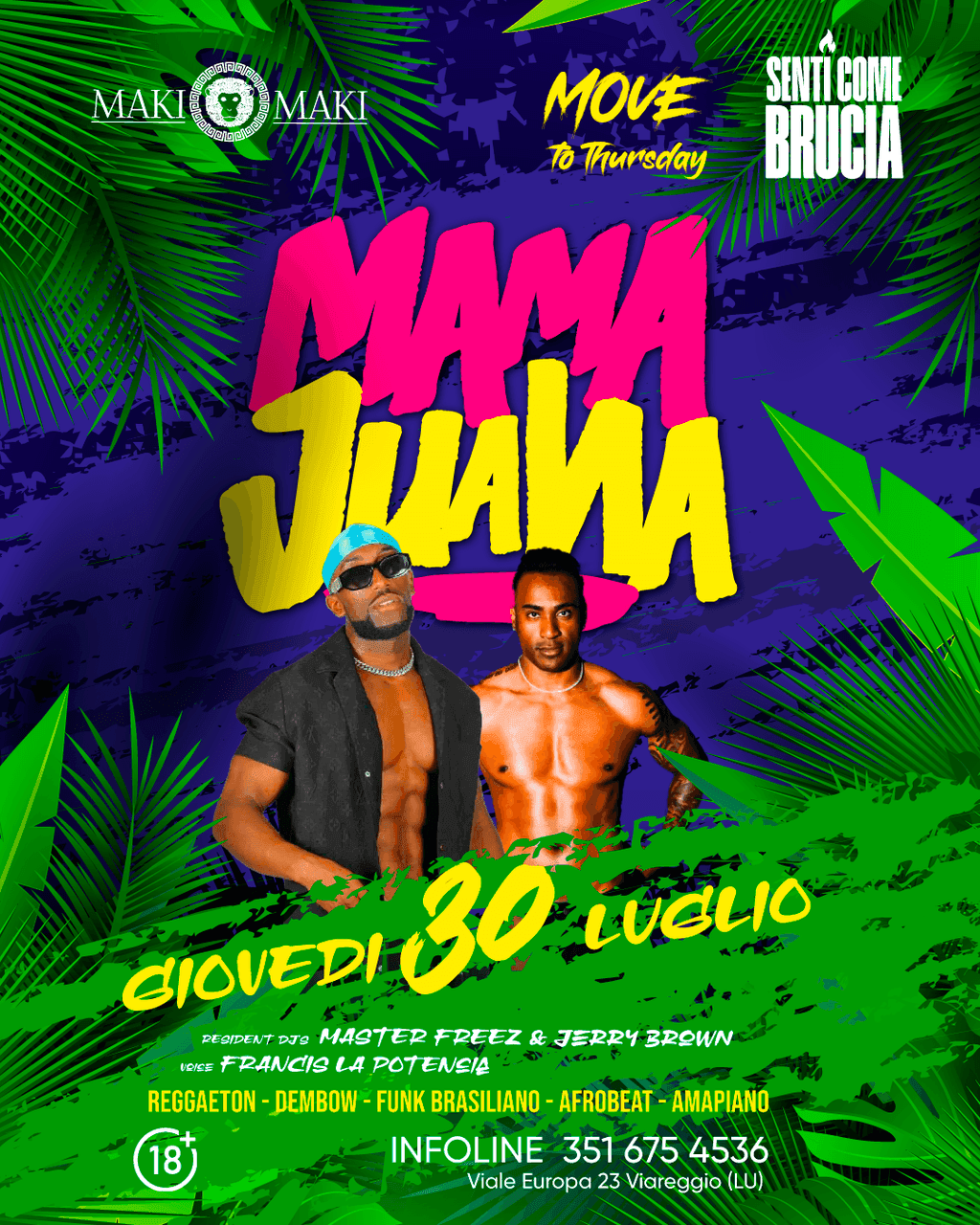 🚨MAMAJUANA + SENTI COME BRUCIA