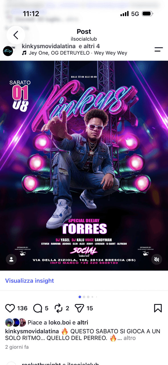 KINKYS LATIN URBAN NIGHT