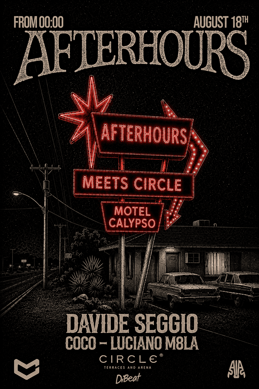 AFTERHOURS w/DAVIDE SEGGIO from MOTEL CALYPSO