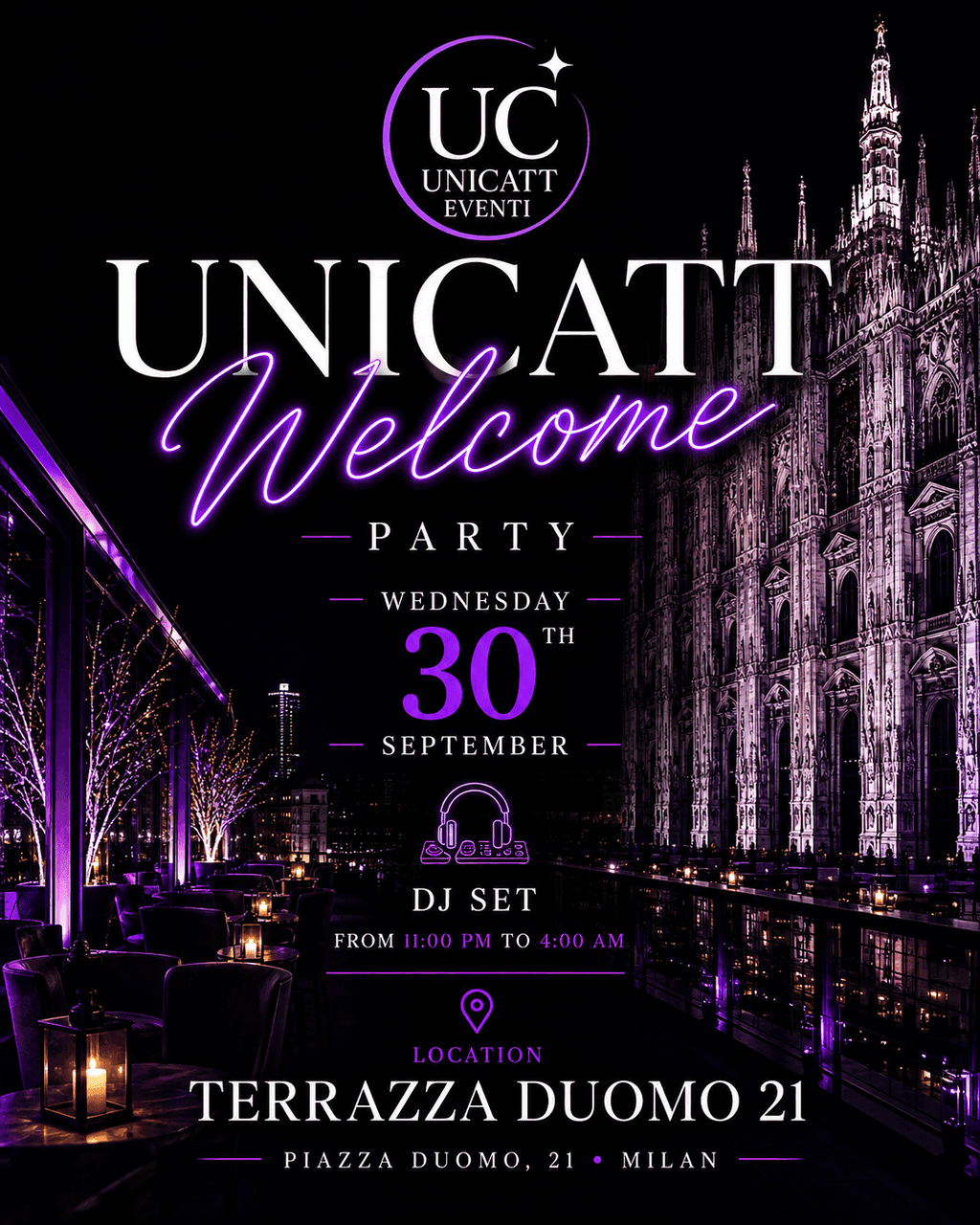 UNICATT AT TERRAZZA DUOMO 21