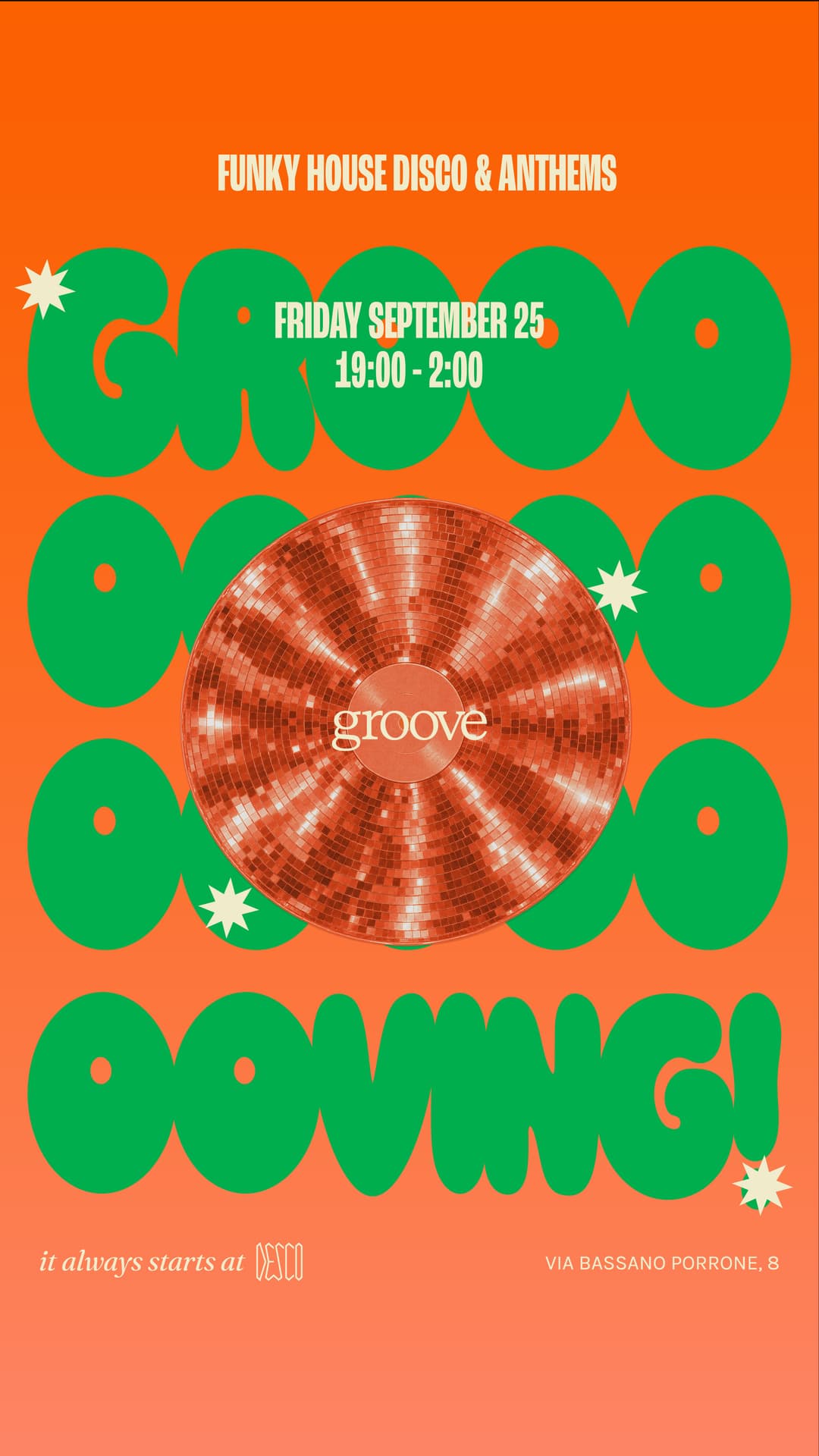 GROOVE X DESCO
