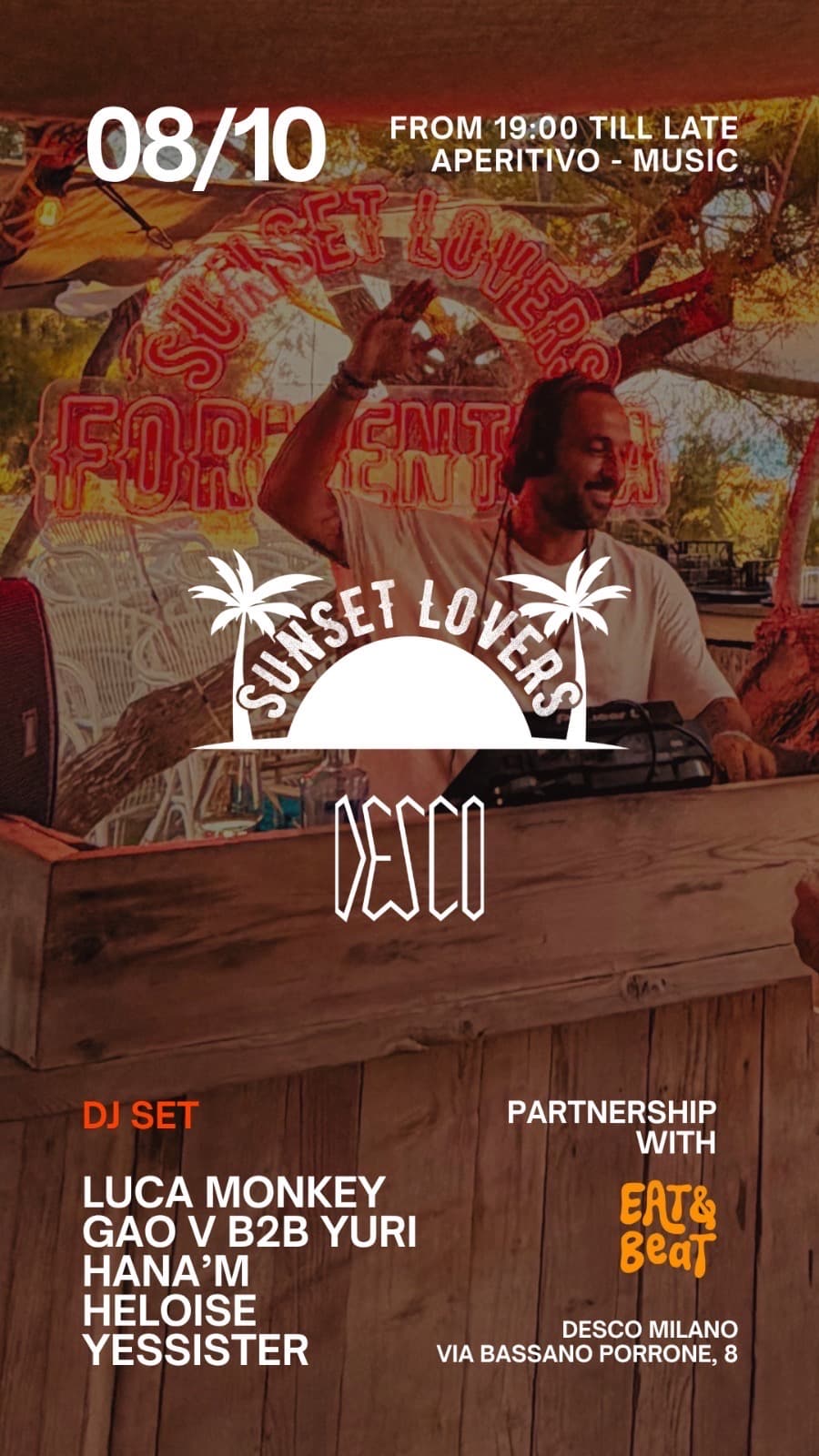 SUNSET LOVERS X DESCO