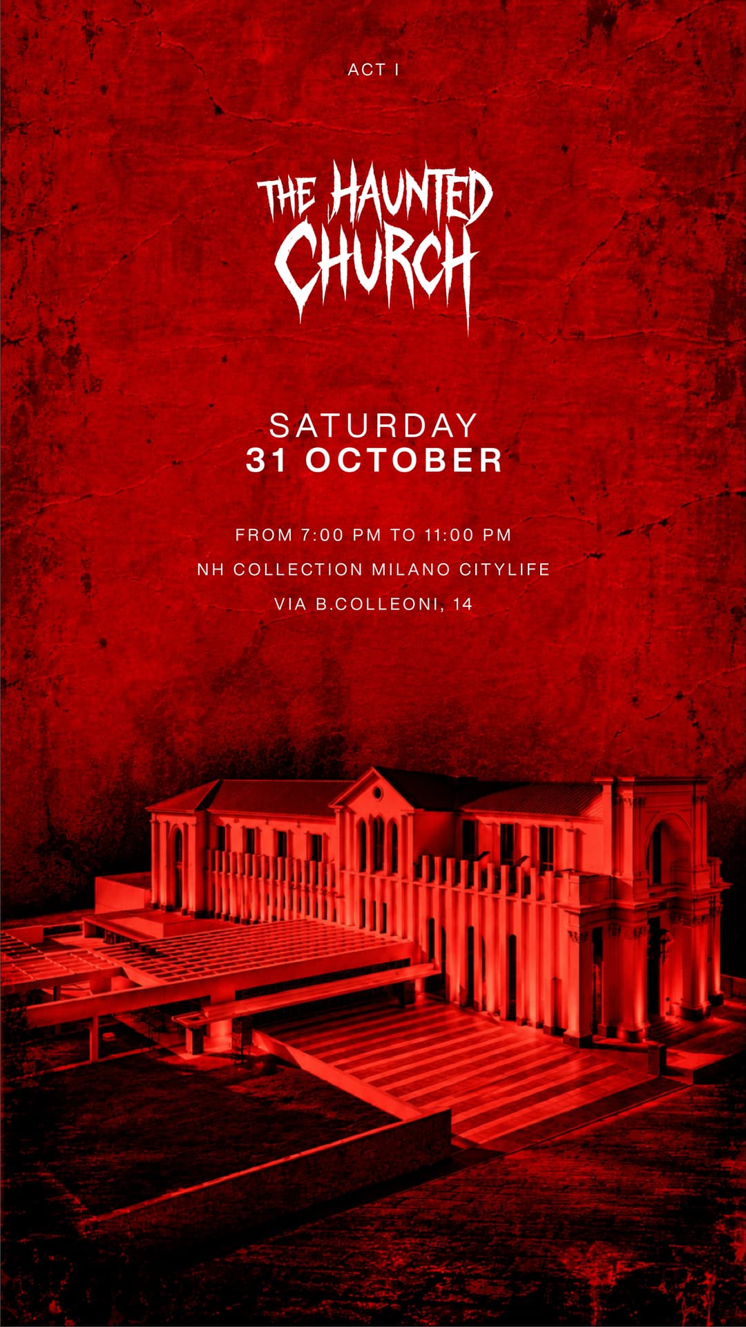 ACT I — THE HAUNTED CHURCH