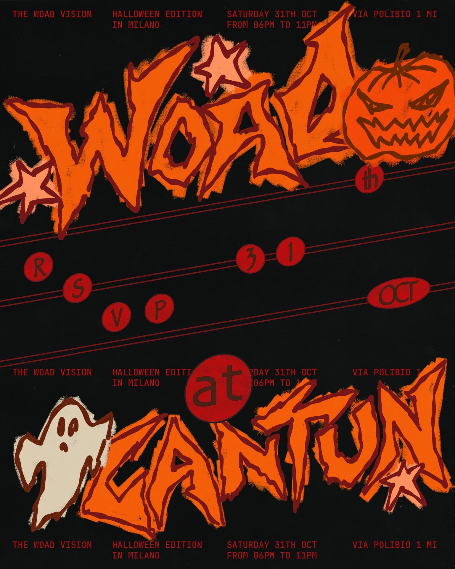 HALLOWEEN PARTY Woad x Cantun