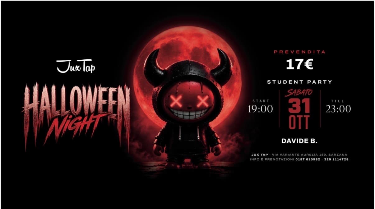 STUDENT PARTY - HALLOWEEN NIGHT